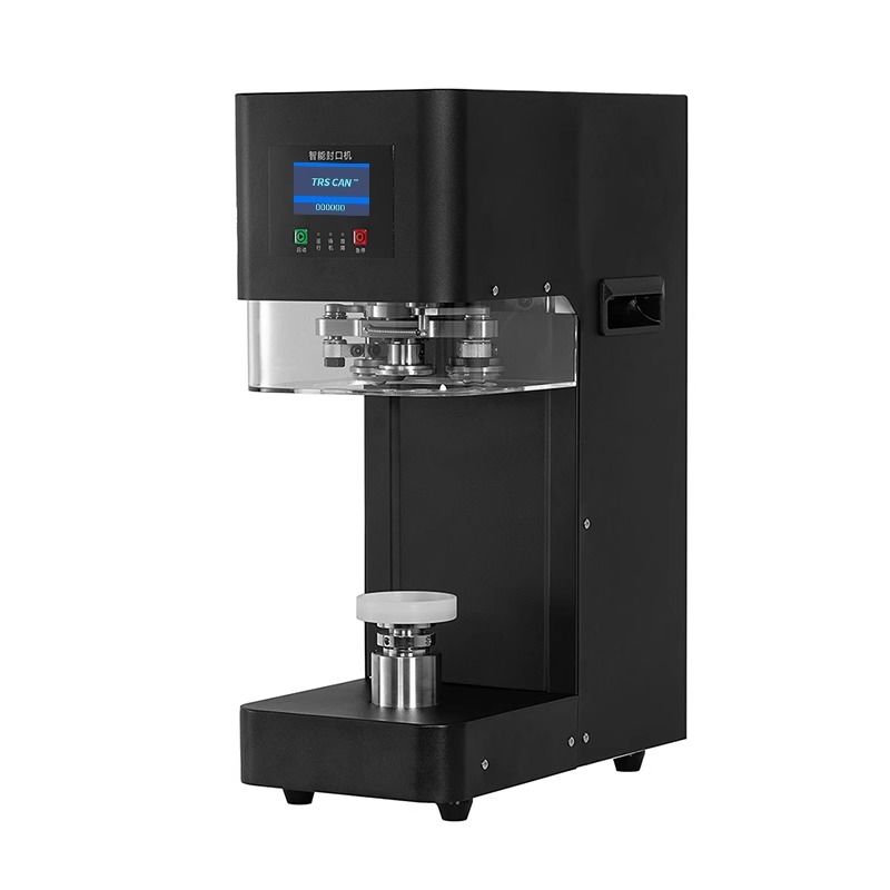 বুদ্ধিমান আধা-স্বয়ংক্রিয় সোডা বিয়ার ক্যান সীমার/ টিনযুক্ত পানীয় ক্যান সিলিং মেশিন উচ্চ গুণমান সহ