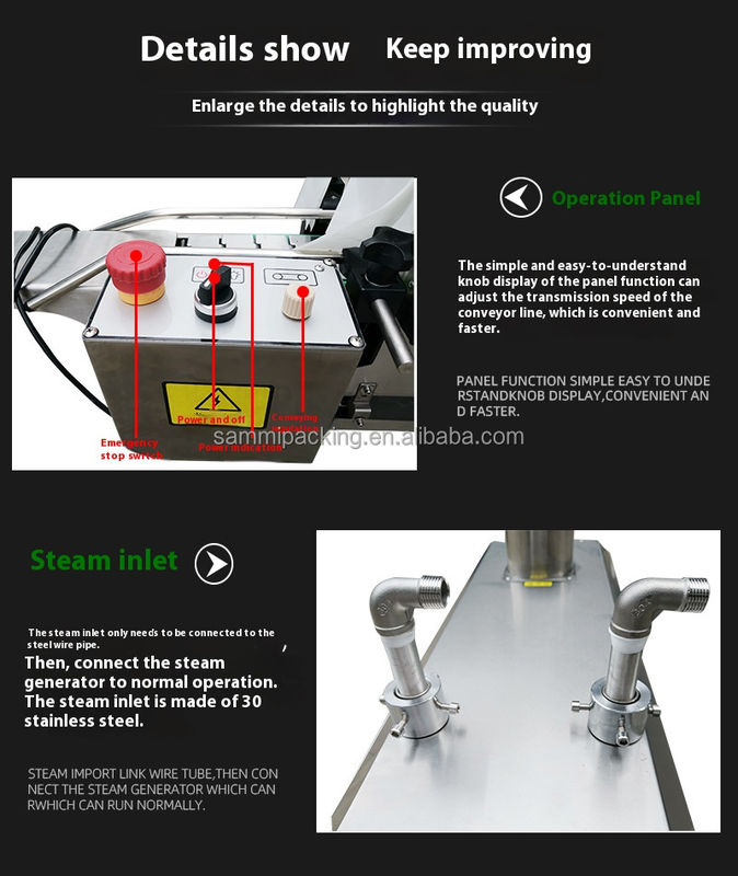 সস্তা গরম বাষ্প সংকোচন টানেল,পিভিসি লেবেল তাপ সংকোচন টানেল,বাষ্প সংকোচন টানেল মেশিন
