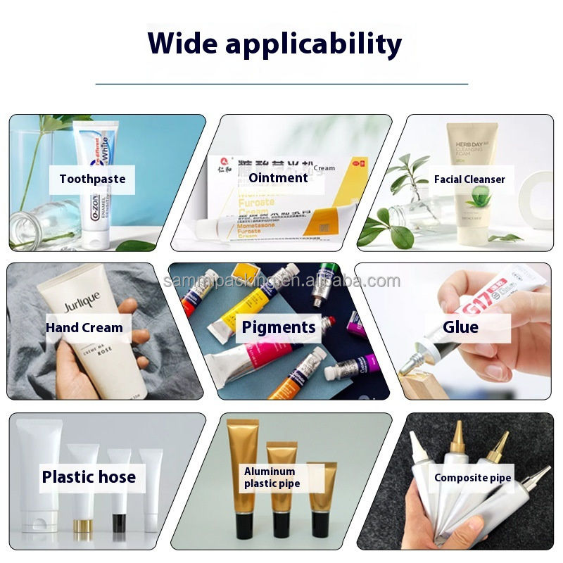 স্বল্প মূল্যের নরম টিউব ভর্তি এবং সিলিং মেশিন আধা স্বয়ংক্রিয় প্লাস্টিক টিউব ভর্তি সিলিং মেশিন