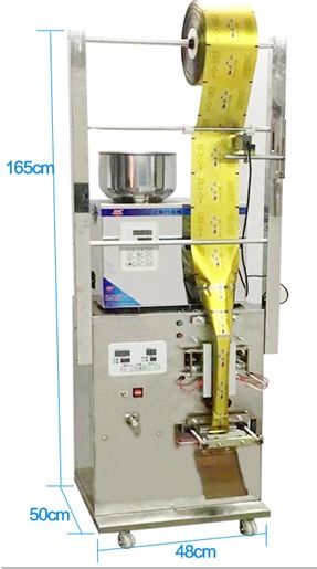 সর্বাধিক বিক্রিত স্বয়ংক্রিয় প্যাকেজিং মেশিন, প্রিন্টার ওজনের সাথে এবং চিনি, চা, শস্যের জন্য সিলার