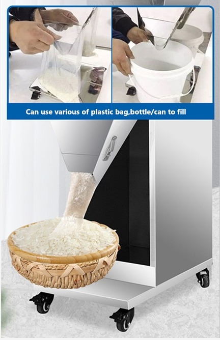 High Quality 2500g Dry Spice Powder Filling Machine Granule Dispenser for Water Beverages Grain Nut Salt
