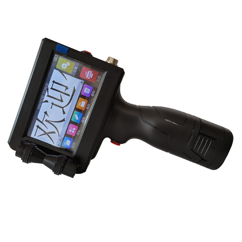 এক ইঞ্চি ২৫.৪এমএম হ্যান্ডহেল্ড ইঙ্কজেট প্রিন্টার কোডিং মেশিন তারিখ ব্যাচ কার্টন কাঠ বোনা ব্যাগ ইঙ্কজেট এর জন্য