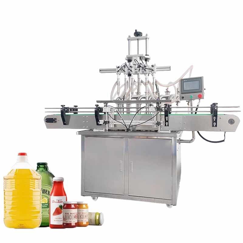 স্বয়ংক্রিয় তরল ভরাট উৎপাদন লাইন স্বয়ংক্রিয় স্বয়ংক্রিয় ছোট বোতল তরল ভরাট ক্যাপিং এবং লেবেলিং মেশিন