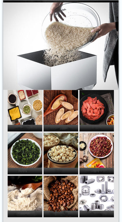 সর্বশেষ ১০০-২৫০০ গ্রাম বৃহৎ ক্ষমতা সম্পন্ন চা বিতরণ মেশিন পাউডার ফিলার আধা স্বয়ংক্রিয় ওজন মেশিন