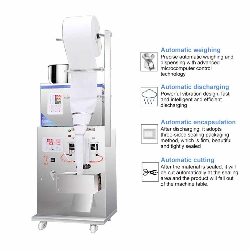 1-5 গ্রাম স্টিক চিনি কফি পাউডার প্যাকিং মেশিন ছোট স্বয়ংক্রিয় প্যাকেজিং মেশিন পাউডার গ্রানুলের জন্য সিই সহ