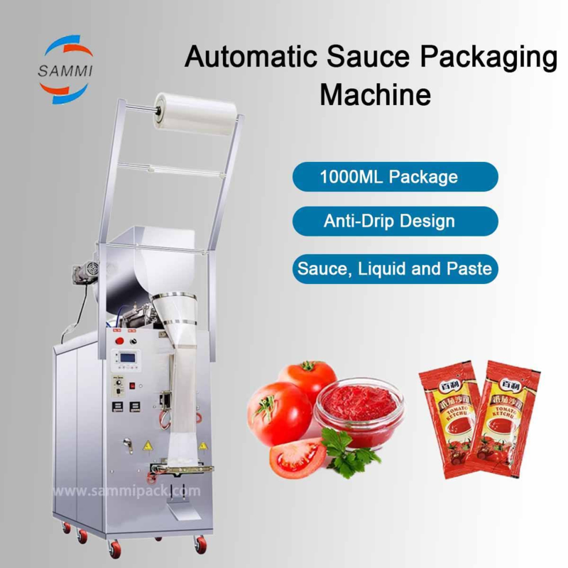 ২০২৫ নতুন আগমন SMBJ-600AH স্বয়ংক্রিয় ৪-পার্শ্ব-সীল স্যাশে তরল প্যাকিং মেশিন টমেটো কেচাপ প্যাকেজিং কারখানার দাম
