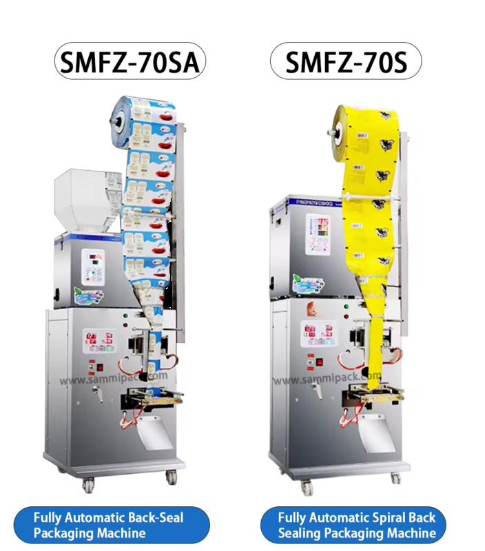 গরম বিক্রয় সহজ অপারেশন সেটিং স্বয়ংক্রিয় 3 পাশ সীল চা ব্যাগ কফি চিনি স্টিক প্যাকিং মেশিন