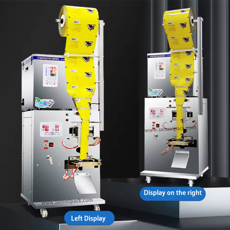 গরম বিক্রয় সহজ অপারেশন সেটিং স্বয়ংক্রিয় 3 পাশ সীল চা ব্যাগ কফি চিনি স্টিক প্যাকিং মেশিন