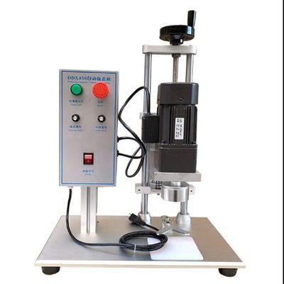 DDX-450 সেমি স্বয়ংক্রিয় বোতল capping মেশিন জন্য গ্লাস বোতল প্লাস্টিকের বোতল