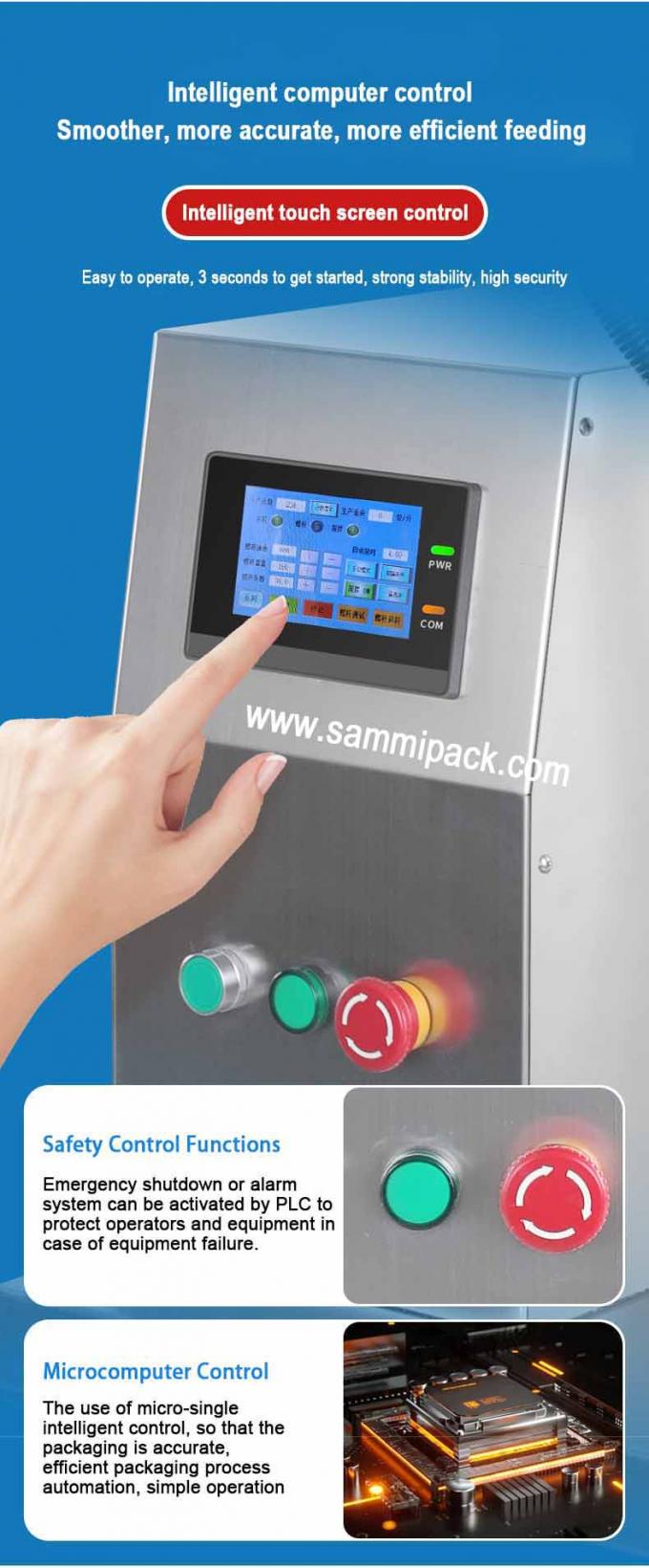 বৈদ্যুতিক চালিত আধা স্বয়ংক্রিয় পাউডার ভর্তি মেশিন বোতল ব্যাগ দুধ প্রসাধনী রাসায়নিক ওজন ডোজ অগার জন্য 6