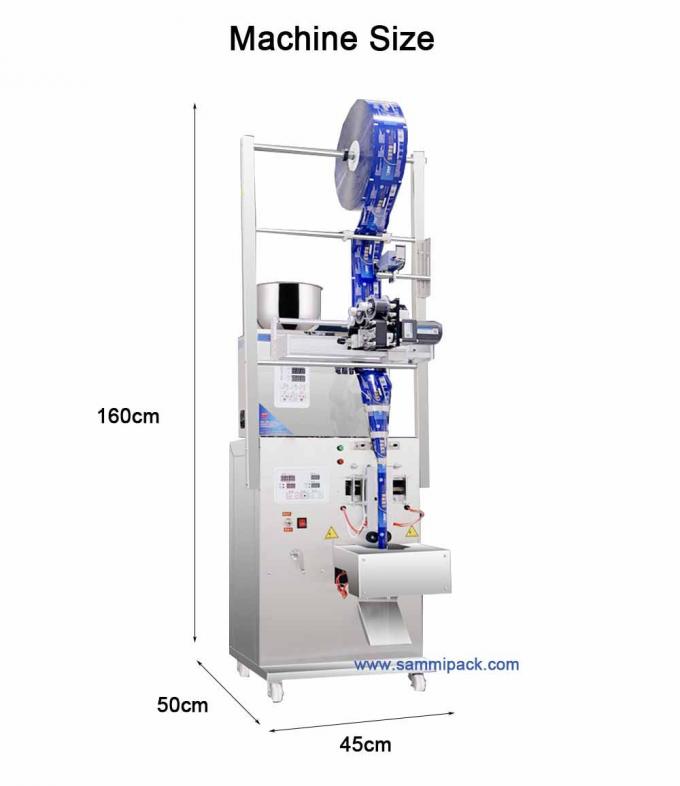 120.000 কেজি একক স্থূল ওজনের কাগজ প্যাকেজিং উপাদান চা পাউডার প্যাকিং মেশিন হট স্ট্যাম্প কোডার সহ 3