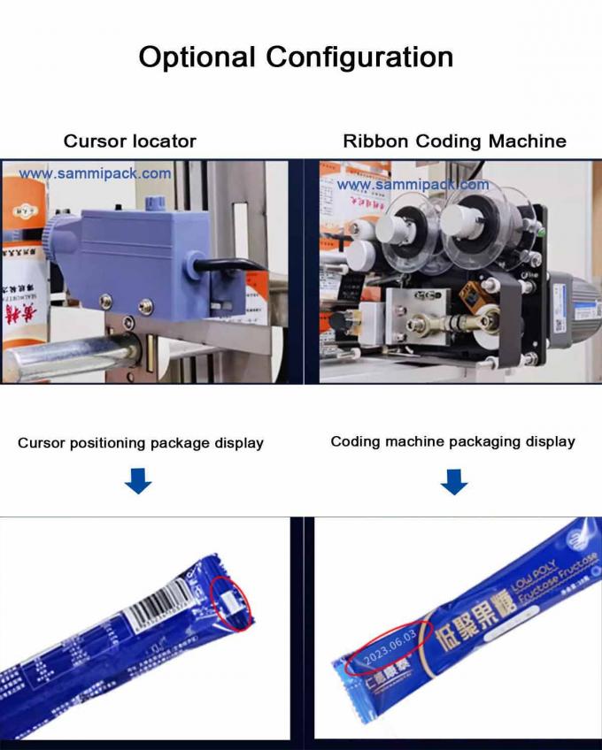 120.000 কেজি একক স্থূল ওজনের কাগজ প্যাকেজিং উপাদান চা পাউডার প্যাকিং মেশিন হট স্ট্যাম্প কোডার সহ 4