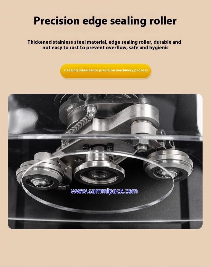 বাবল চা ক্যান সিলিং মেশিন স্বয়ংক্রিয় পিইটি / সোডা ক্যান সিলার দুধ চা দোকান জন্য রস কফি প্যাকেজিং আধা স্বয়ংক্রিয় গ্রেড 2