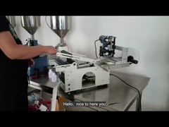 গোলাকার বোতলগুলির জন্য সেমি-অটোমেটিক আঠালো স্টিকার লেবেলিং মেশিন