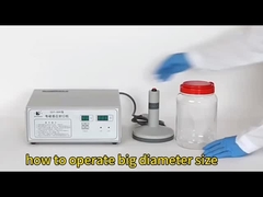 মধু বোতলের জন্য 165 মিমি ইলেক্ট্রোম্যাগনেটিক ইন্ডাকশন সিলিং মেশিন